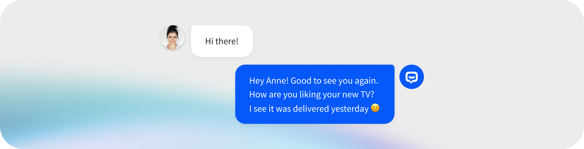 Chatbots that exceed expectations