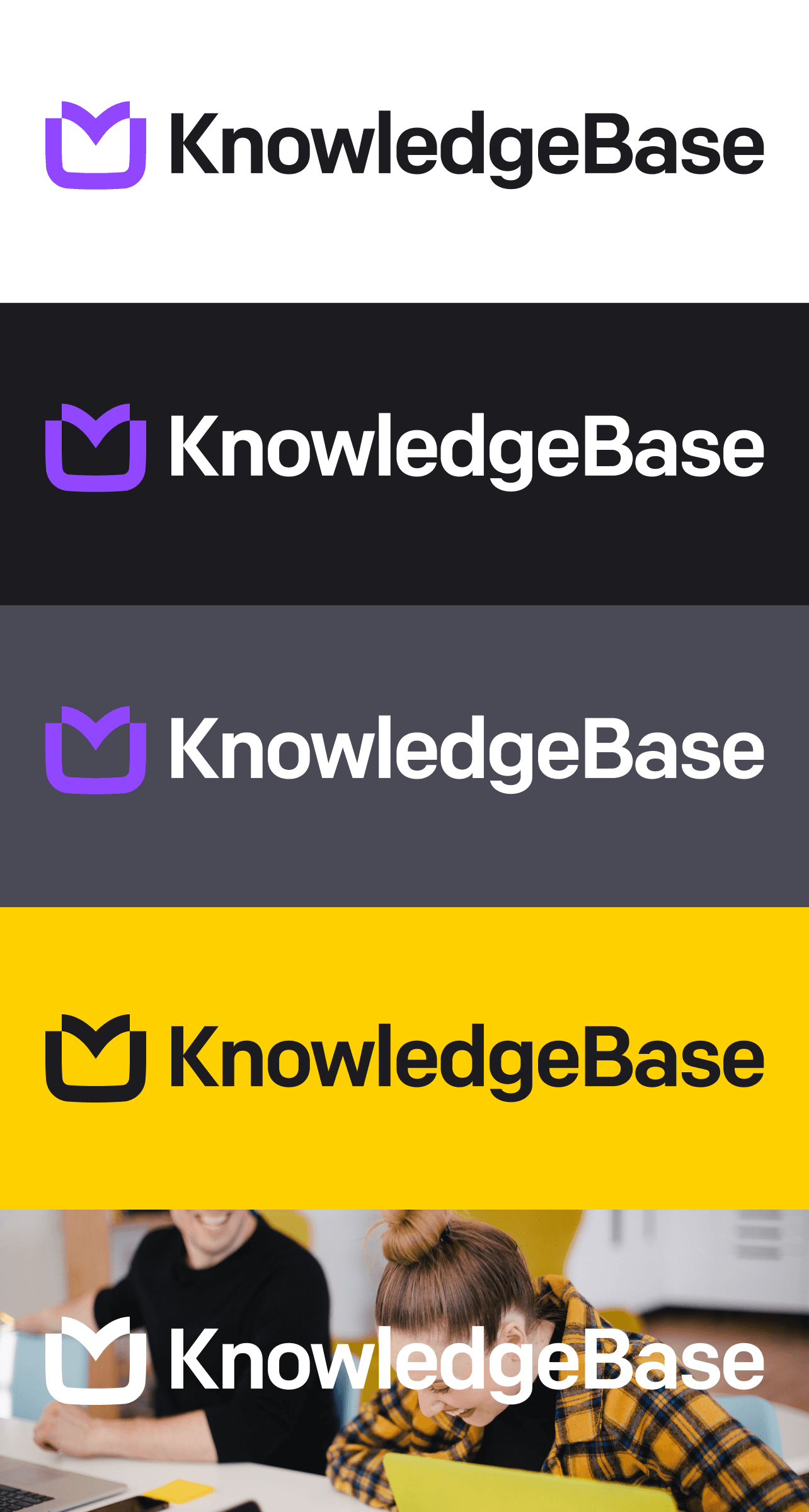 KnowledgeBase logo background usage