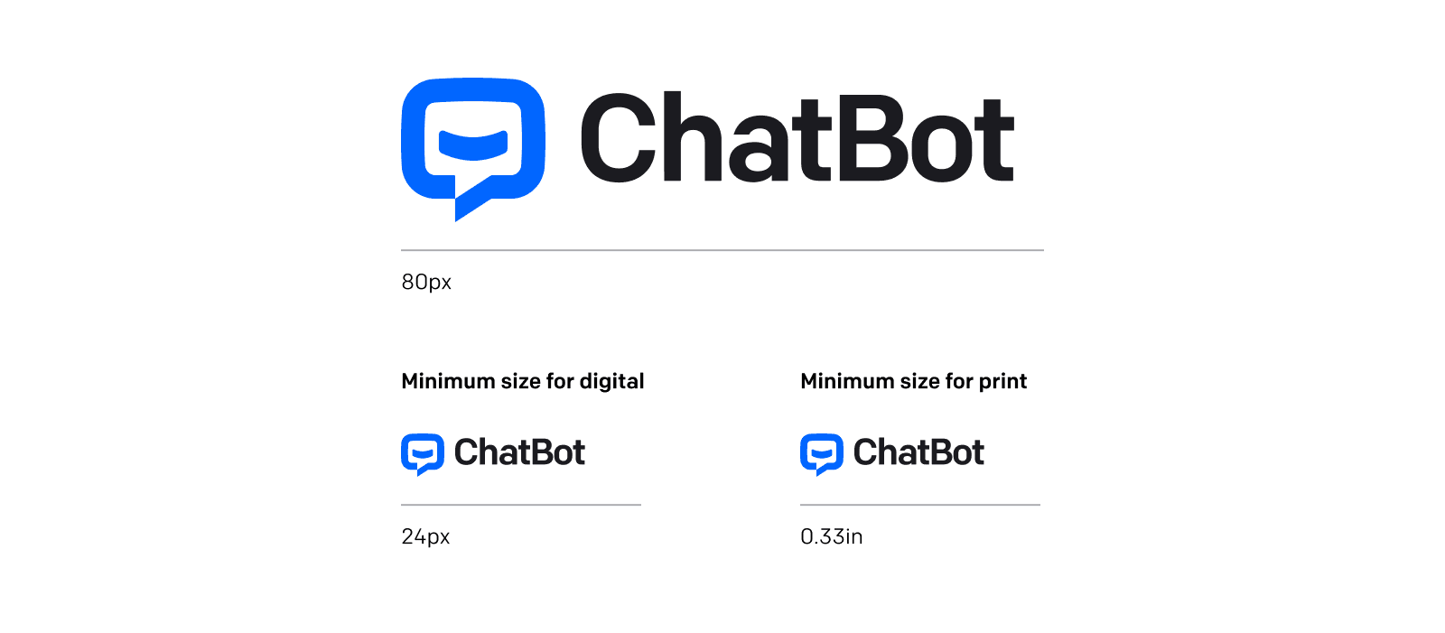 ChatBot sizing