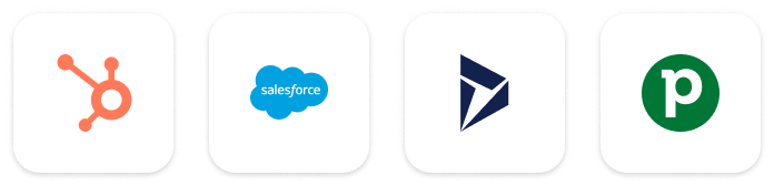 Salesforce, HubSpot, Pipedrive, Microsoft Dynamics logo