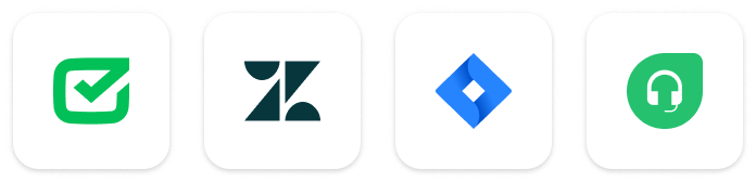 Zendesk, HelpDesk, Freshdesk, Jira logo