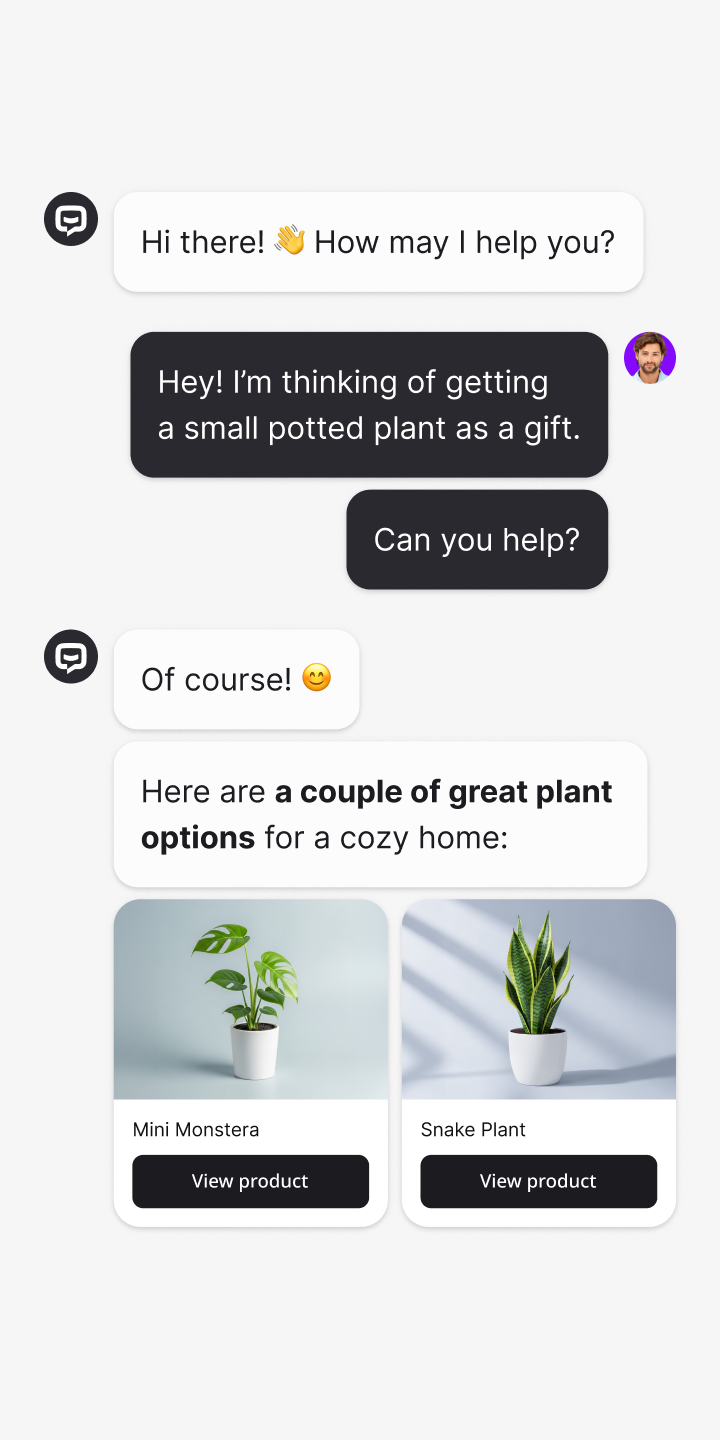 Product recommendations